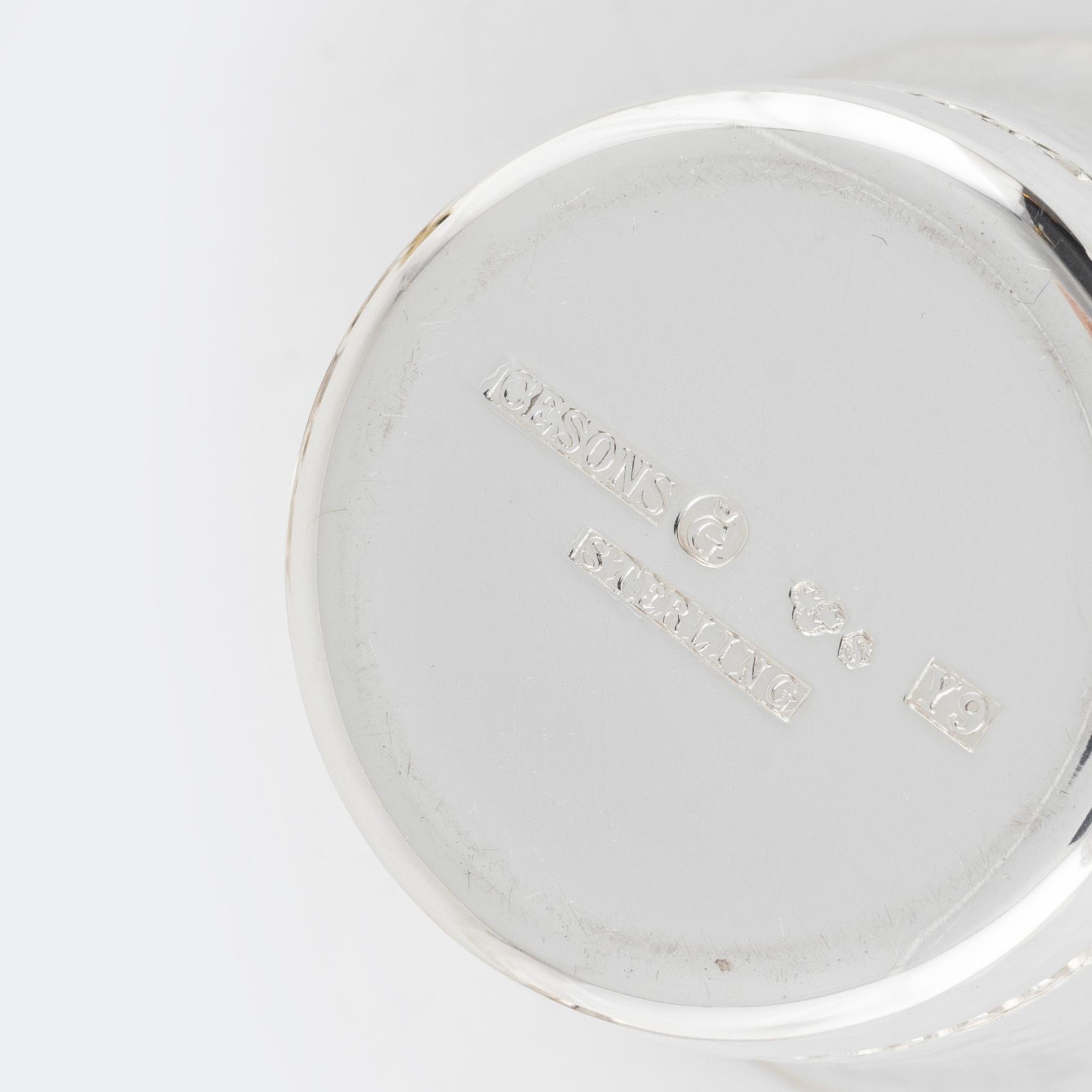 A total of 25 silver cups and beakers, different makers, Sweden, 1948-1973.