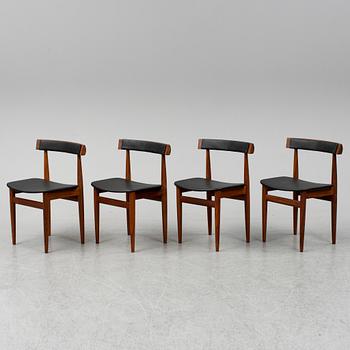HANS OLSEN, a five-piece teak fining suite from Frem Røjle, Denmark, 1950's/60's.