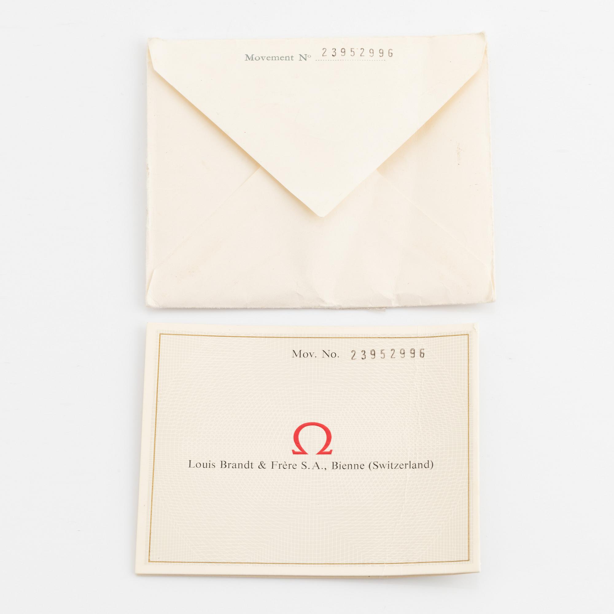 Omega, Constellation, Calendar, "Pie-Pan", armbandsur, 34,5 mm.