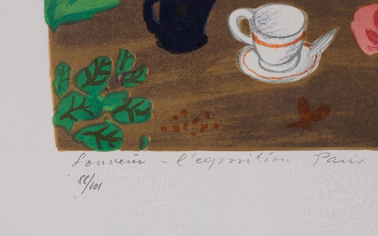 Lennart Jirlow, "Souvenir l'exposition Paris 1976".