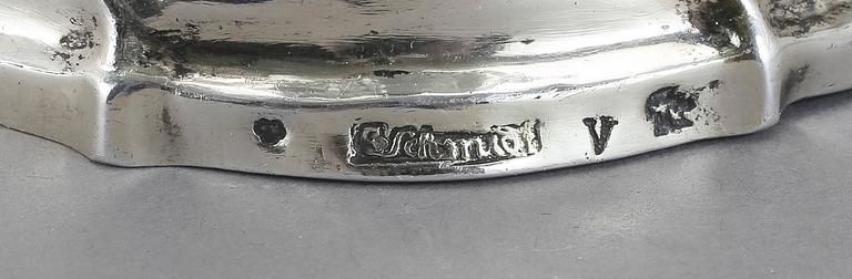 BÄGARE, silver, Carl Schmidt Köping, 1779. Vikt 524 gr.