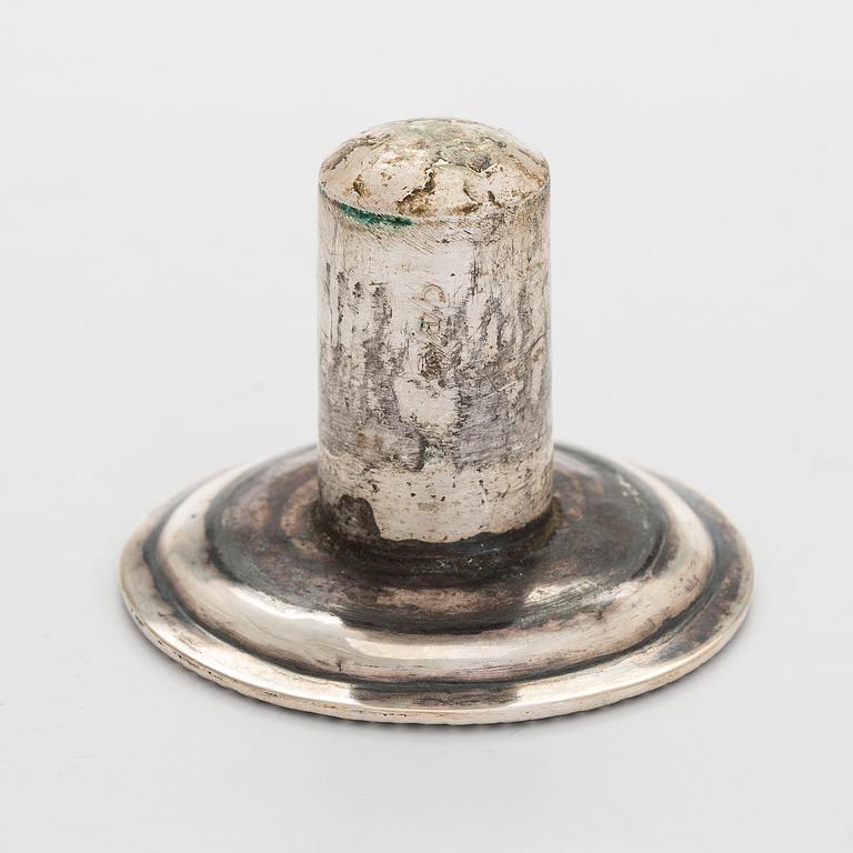 Jacob Herman Lundström, kynttilänjalkapari, Kuopio 1824.