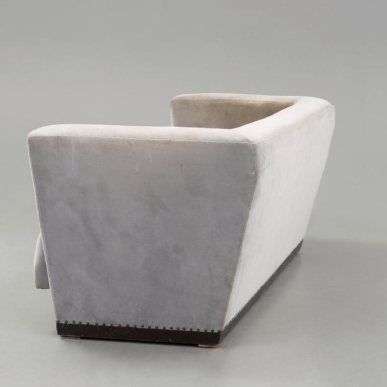 Axel Einar Hjorth, a 'Lido' three-seated upholstered sofa, Nordiska Kompaniet, Sweden 1930's.
