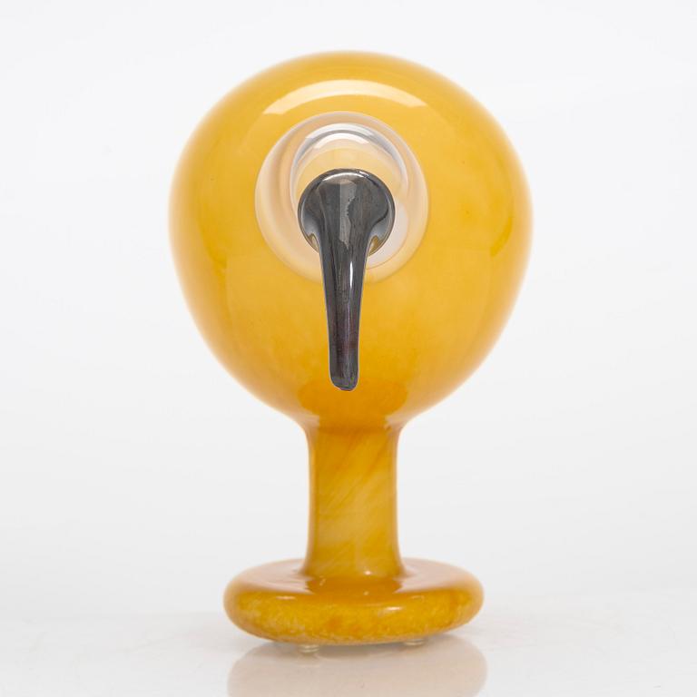 Oiva Toikka,  glasfågel, signerad O. Toikka Iittala.