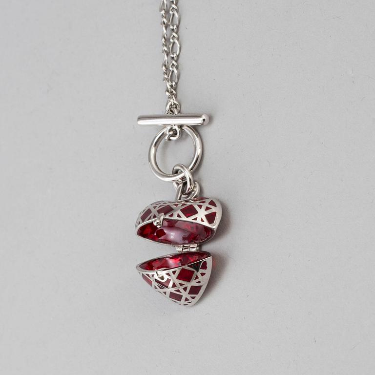 A Christian Dior costume jewelry pendant.
