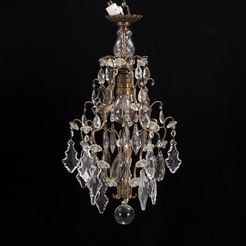 A second half of the 20th century rococo style ceiling light.