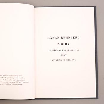 HÅKAN REHNBERG, oil on lead plate, signed, dated 1993 and numbered XIII/XXIX  on verso.