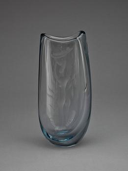 Gunnar Nylund · VAS, glas, Gunnar Nylund för Strömbergshyttan, ej sign.