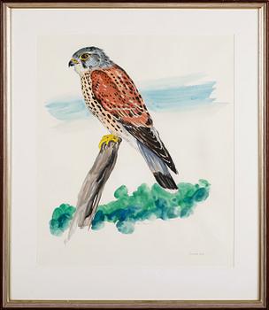 GÖRAN BRUNIUS, akvarell, signerad.