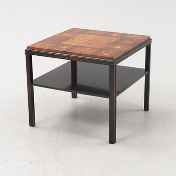 Bord, möjligen Mjölby Intarsia, 1920/30-tal.