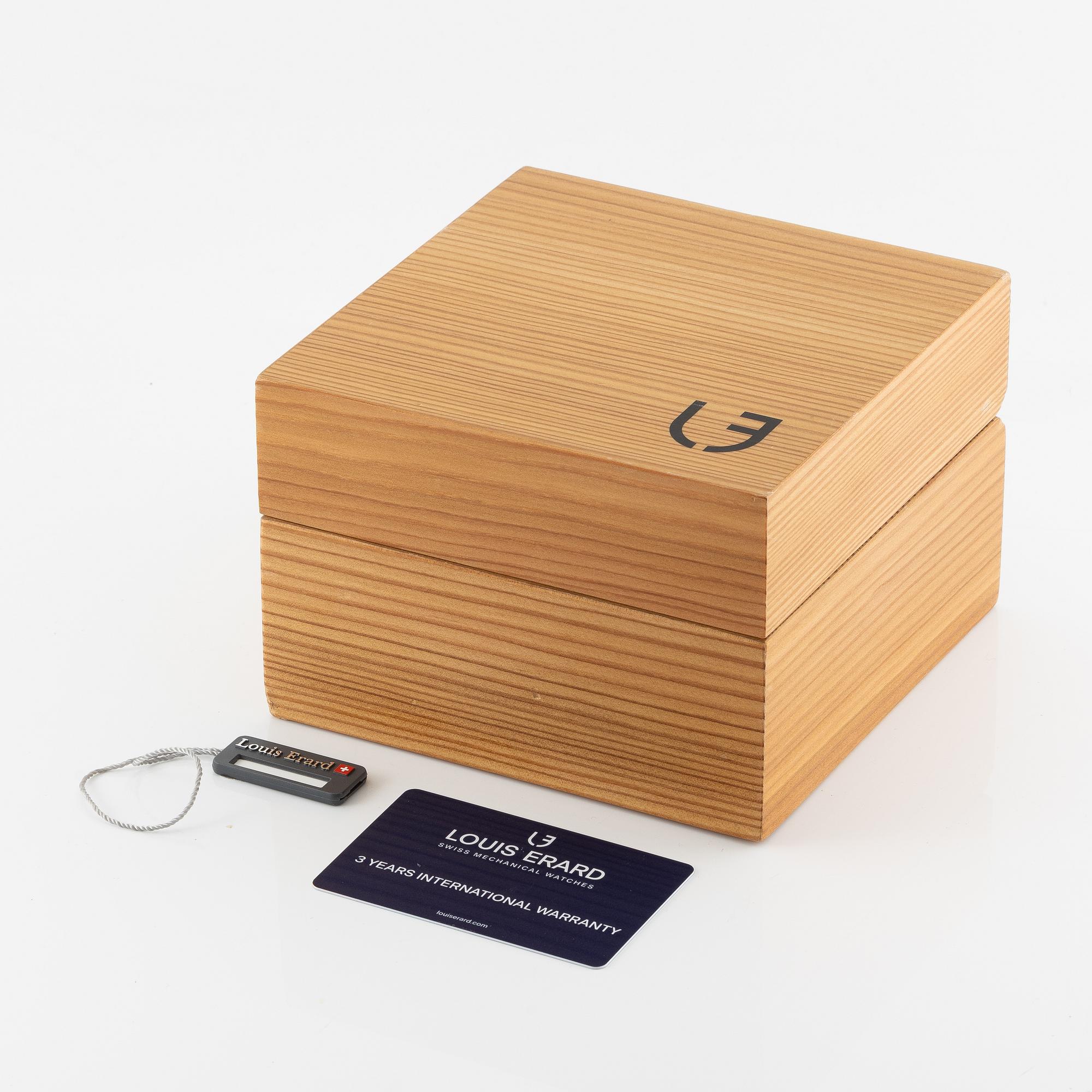 Louis Erard, Excellence Émail Grand Feu, "Limited Edition, 1 of 99", ca 2021.