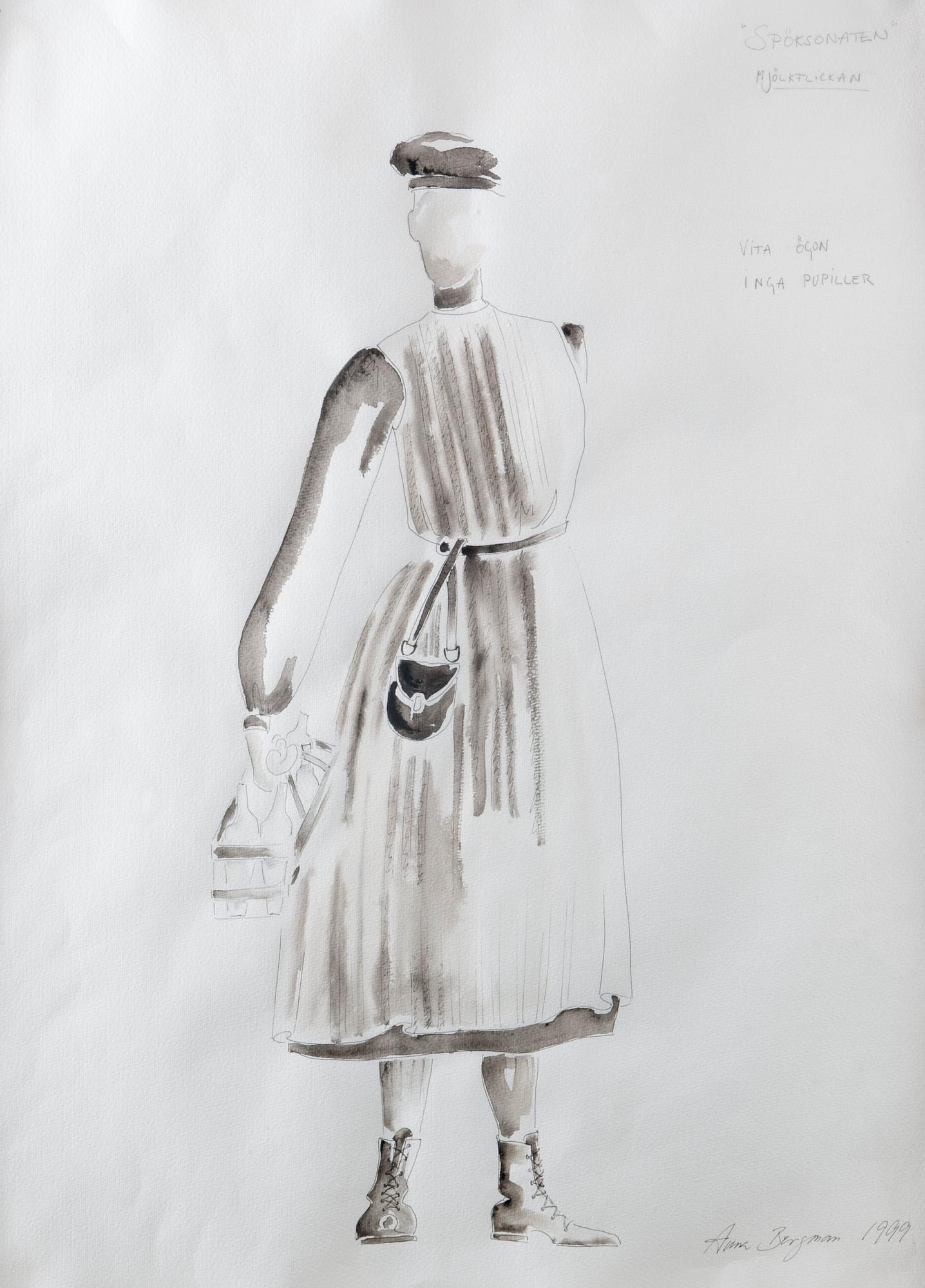 Anna Bergman, "Spöksonaten".