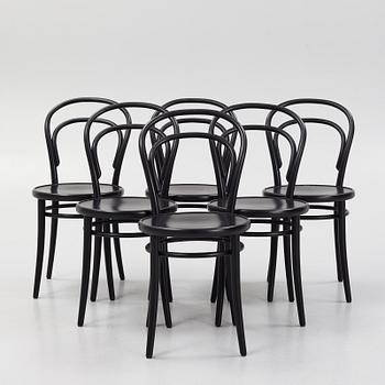Six Bentwood Chairs, 'No 14', Ton.