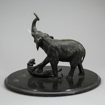 SKULPTUR, brons, omkring 1900.