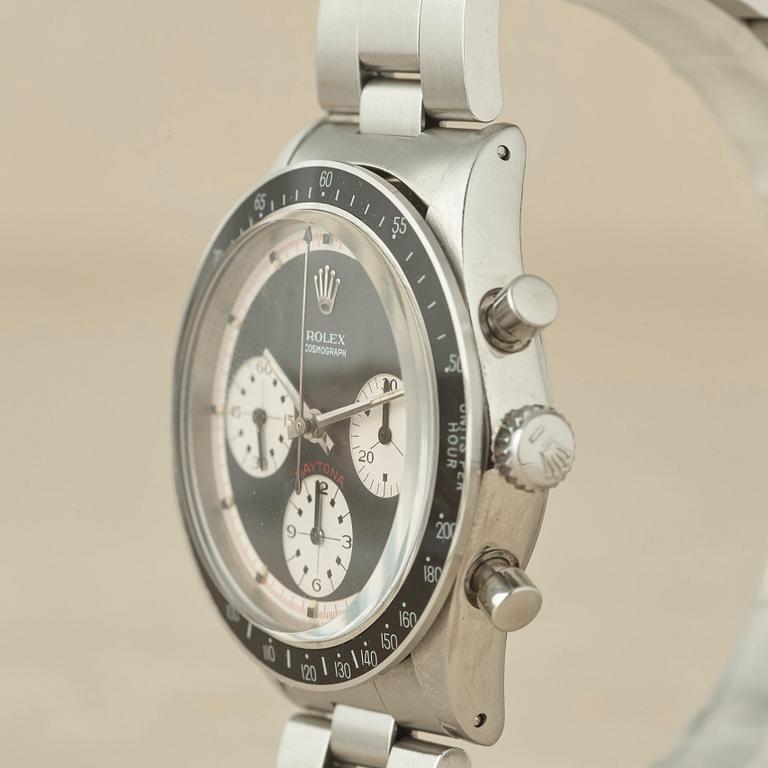 ROLEX, Cosmograph Daytona, "Paul Newman", "Units per hour 200", chronograph, wristwatch, 37 mm,