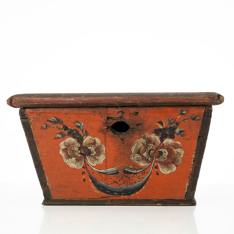 Box, folk art, Jämtland, 18th/19th century.