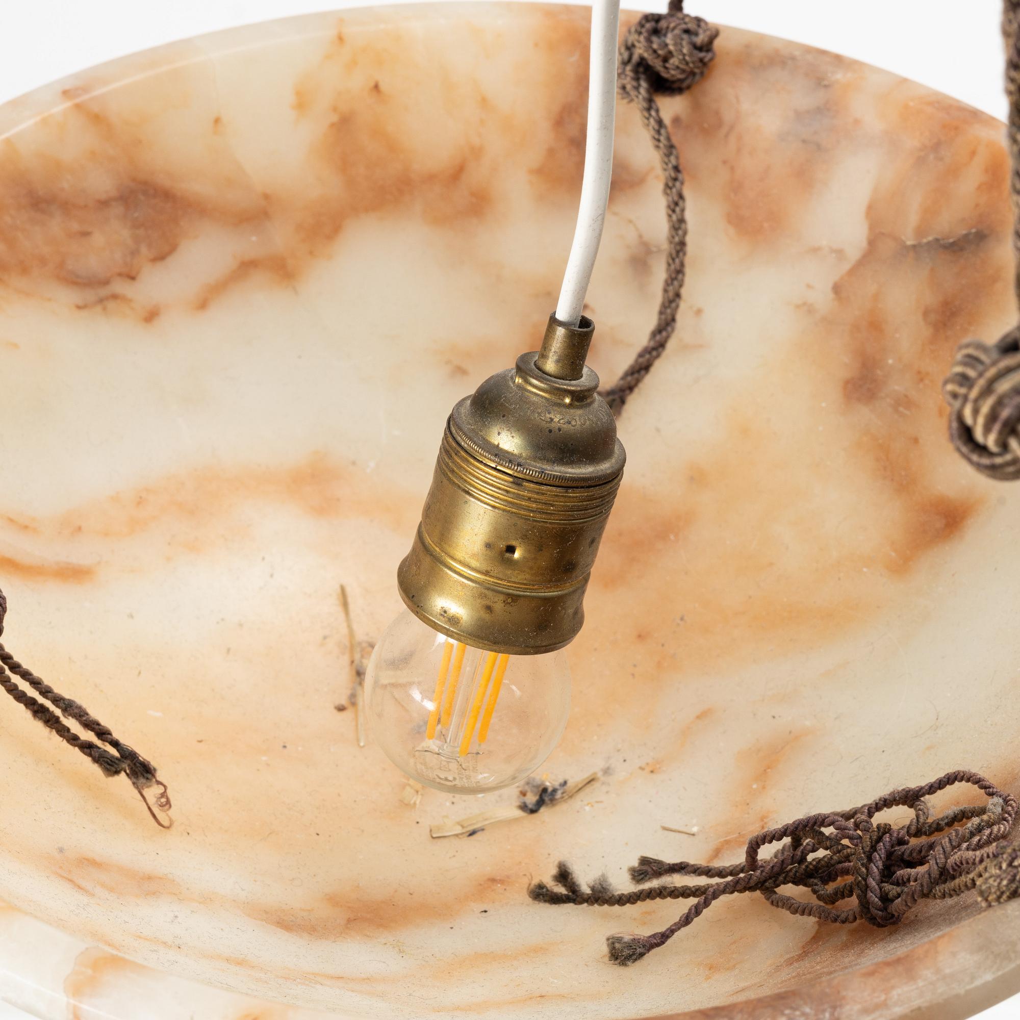 Ceiling lamp, first half of the 20th century.