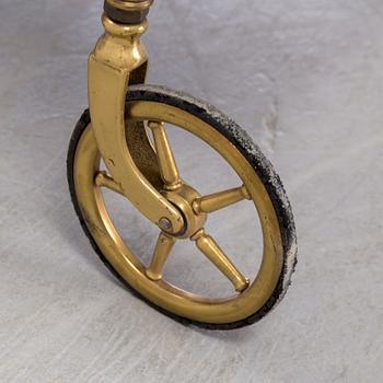 A brass serving trolley, 1960s / 70s.