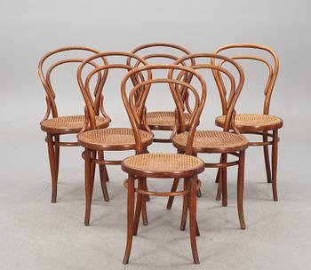 STOLAR, 6 st, Thonettyp, 1900-talets början, märkta.