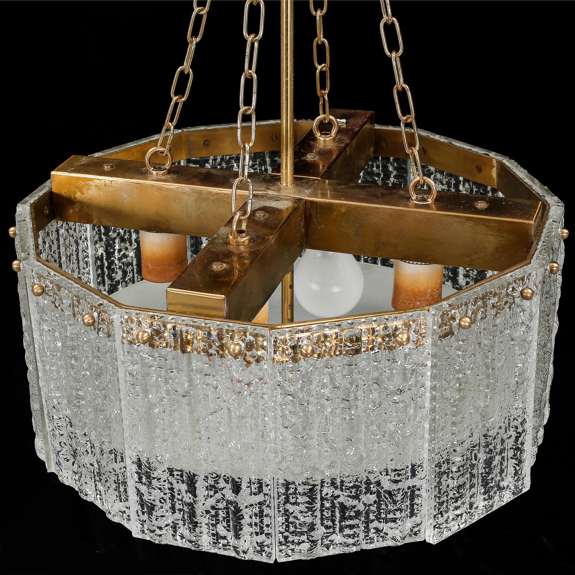 TAKLAMPA, Carl Fagerlund, Orrefors.