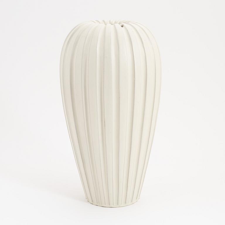 Vicke Lindstrand, an earthenware vase, Upsala Ekeby.