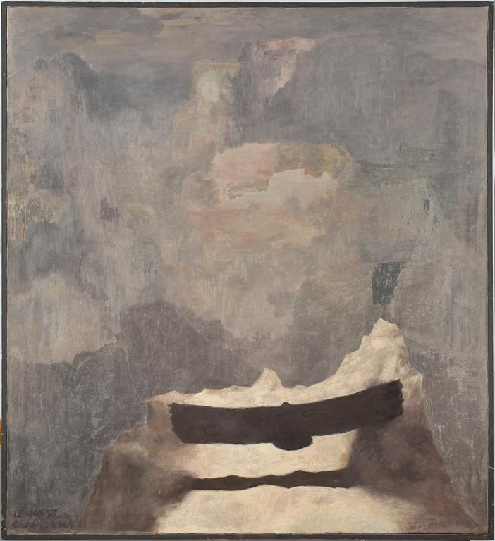 LENNART OLAUSSON, olja på duk, sign.