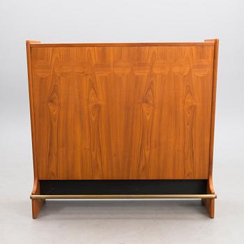Bar cabinet SK661 and three bar stools by Johannes Andersen, Denmark, 1960s.