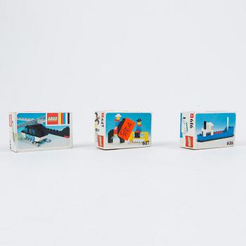 A lot of 15 Lego sets Denmark 1970/80s.