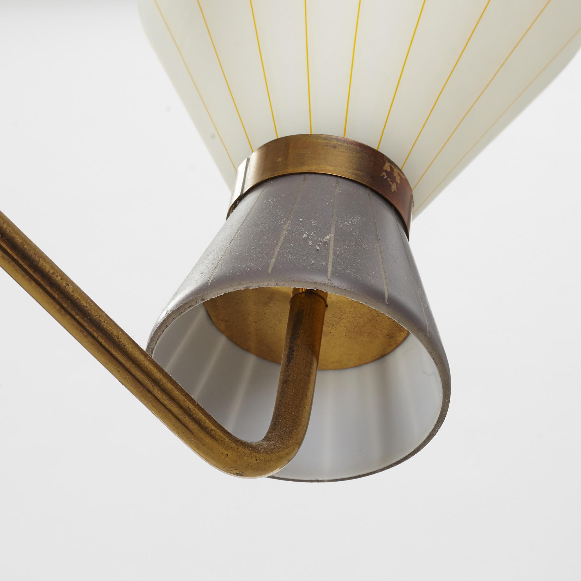 Taklampa, 1900-talets mitt.