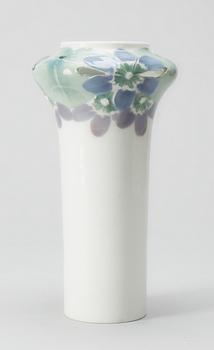 A Mela Anderberg Art Nouveau porcelain vase, Rörstrand circa 1900.