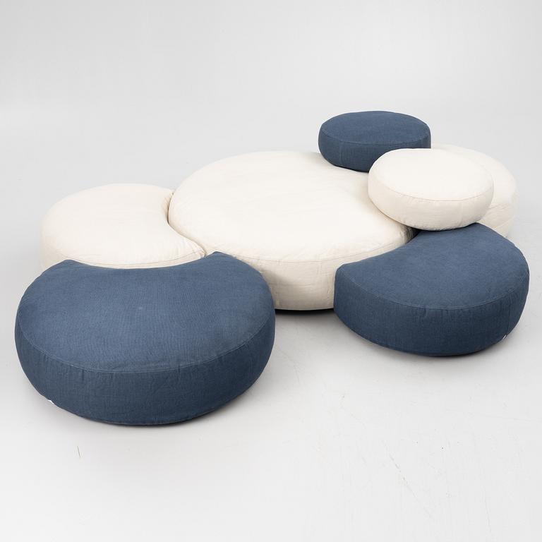 Piero Lissoni, modulsoffa, "Pasticca", Living Divani, Italien, efter 2010.