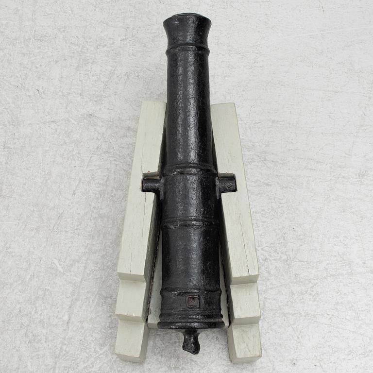 A cannon, 19th Century.