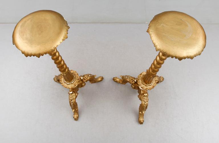 GUERIDONER, 1 par, 1800-talets andra hälft.