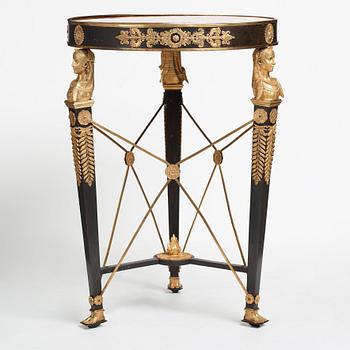 An Empire-style table, second part of the 19th century.