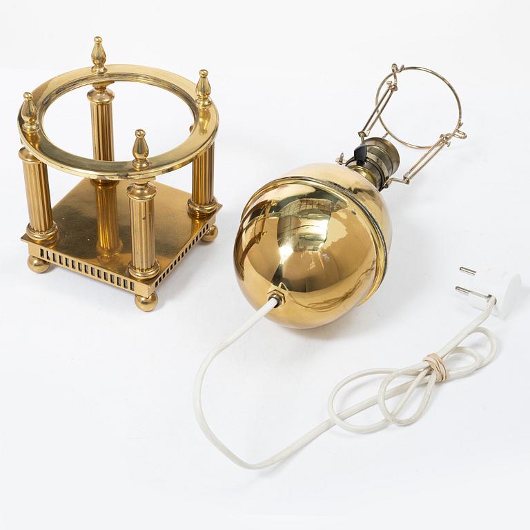 Bordslampa, Gusums bruk, 1900-talets första hälft.