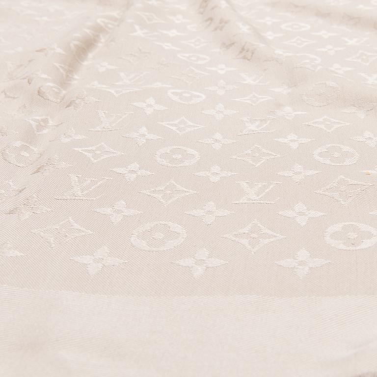 LOUIS VUITTON Monogram Shine Scarf.
