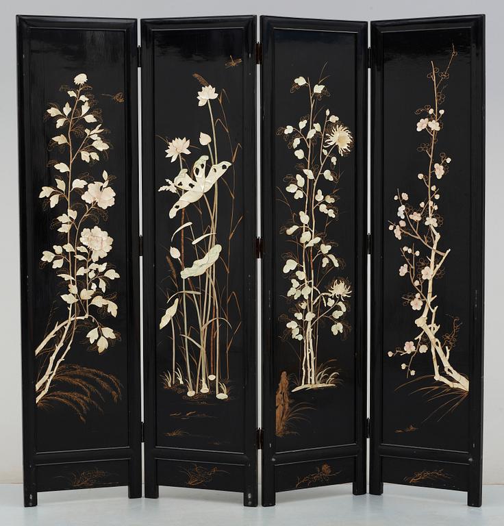 VIKSKÄRM, Kina, omkr 1800/1900.