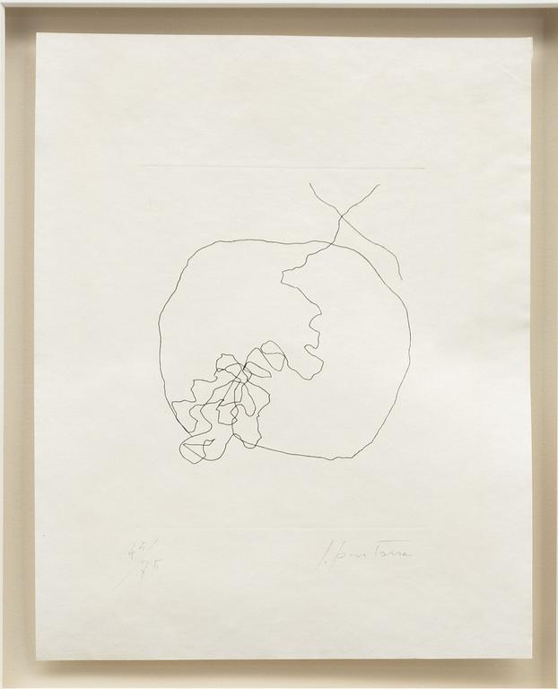 Lucio Fontana, ur "Dix eaux-fortes. L'Épée dans l'eau" (Alain Jouffroy).