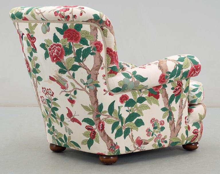 FÅTÖLJ, "modell 366", Josef Frank, Firma Svenskt Tenn, formgiven 1934.