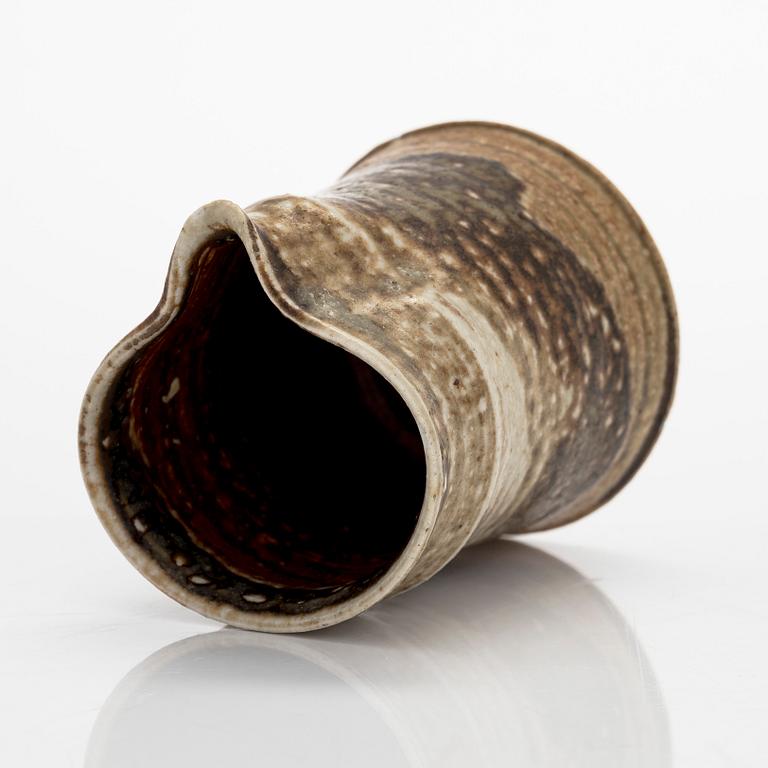 Kyllikki Salmenhaara, gräddsnäcka, stengods, signerad KS Arabia.