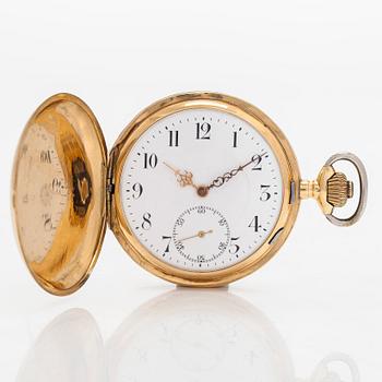 L.U.C. (Louis-Ulysse Chopard), pocket watch, hunter, 51.5 mm.
