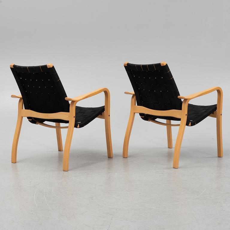 Yngve Ekström, a pair of 'Primo' easychairs, Swedese, Vaggeryd, Sweden.