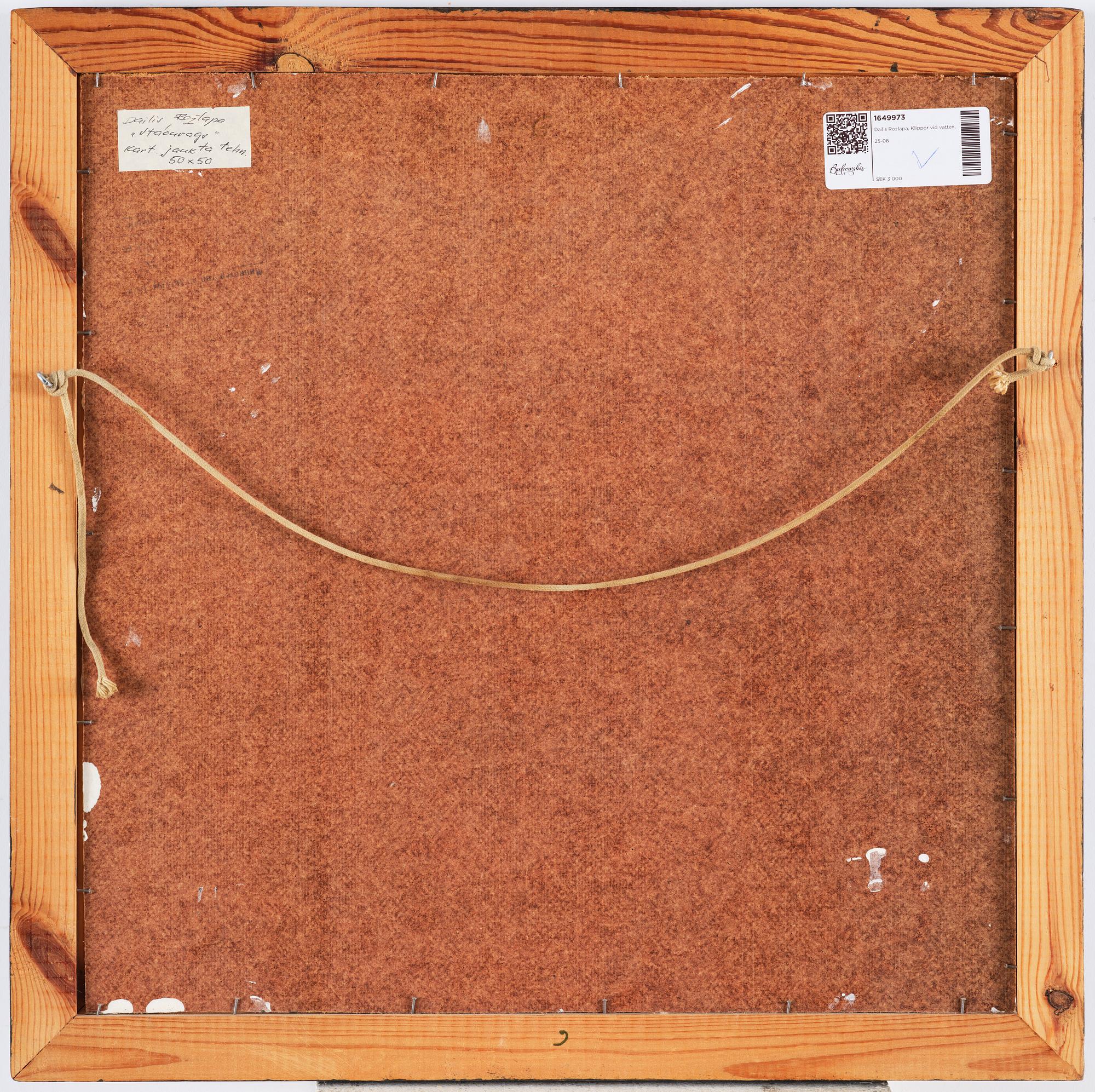 Dailis Rožlapa, Cliffs by the Water.