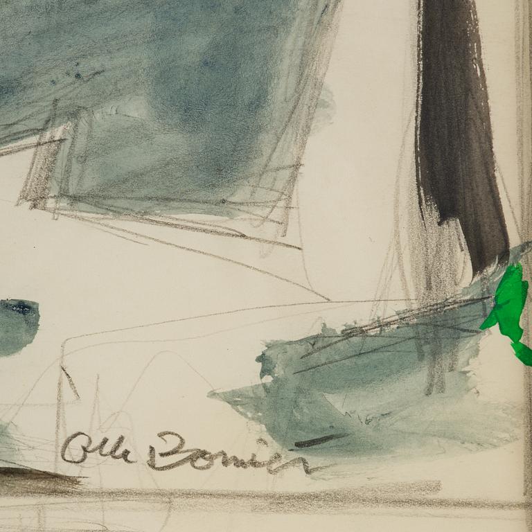 Olle Bonniér, "Ute i rummet + öppen form".