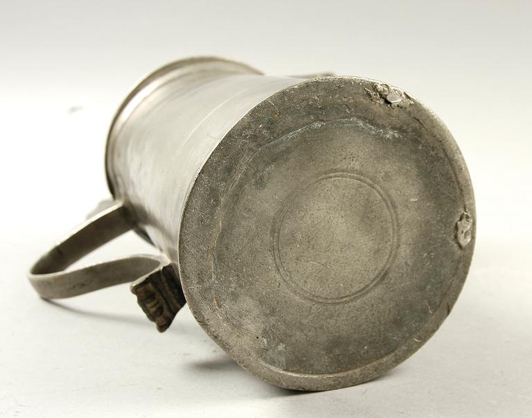 CYLINDERSTOP, tenn, märkt på locket MAZZZ 1720.