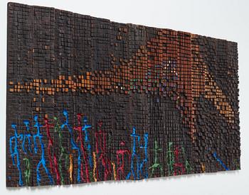 El Anatsui, "Migrants and illusion".