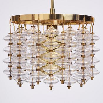 Hans-Agne Jakobsson, an 'Estrella' Ceiling Light, modell T581/H, Markaryd 1960-70s.