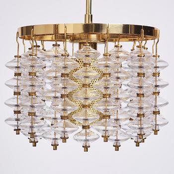 Hans-Agne Jakobsson, an 'Estrella' Ceiling Light, modell T581/H, Markaryd 1960-70s.