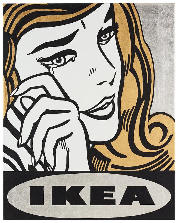 Michael Pybus, "Crying Girl IKEA".