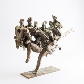 JAN DESMARETS, skulptur i brons, signerad och numrerad 2/8.